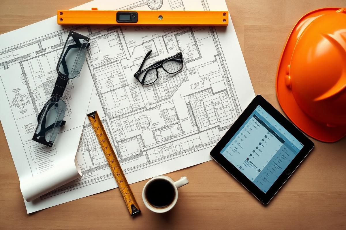 Job Site Ready Website, system panel illustration